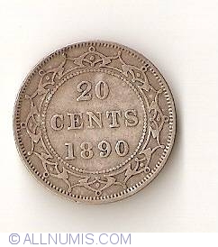 Image #2 of 20 Cents 1890