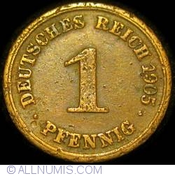 Image #1 of 1 Pfennig 1905 F