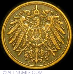 1 Pfennig 1915 D