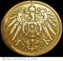 2 Pfennig 1910 J