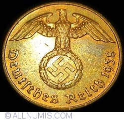 Image #2 of 2 Reichspfennig 1938 E