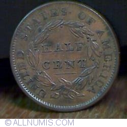 Image #2 of Classic Head Half Cent 1834
