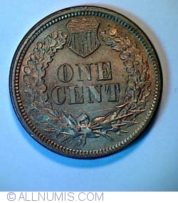 Image #2 of Indian Head Cent 1863