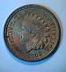 1 : Indian Head Cent 1863