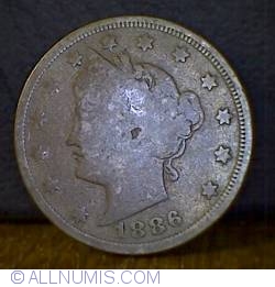 Liberty Head Nickel 1886