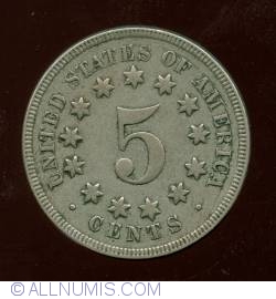 Image #2 of Shield Nickel 1869