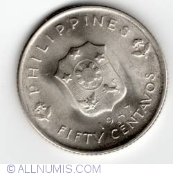 Image #1 of 50 Centavos 1947 S