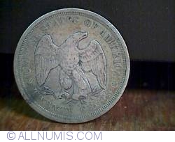 Image #2 of Twenty Cent Piece 1875 S