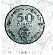 Image #2 of 50 Forint 1970 - 25 de ani de la Eliberarea de sub jugul fascist