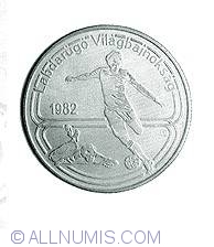 Image #2 of 100 Forint 1982 - Campionatul Mondial de Fotbal