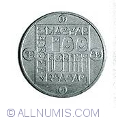 Image #1 of 100 Forint 1985 - Conservarea biodiversitatii animale - Vidra europeana