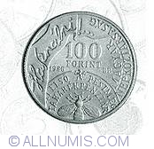 Image #1 of 100 Forint 1986 - Aniversarea de 200 ani de la nasterea lui Andras  Fay