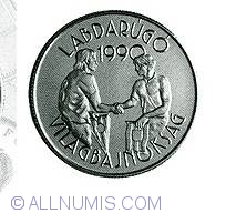 Image #2 of 100 Forint 1989 - Cupa Mondiala de Fotbal  - Italia 1990