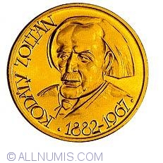 Image #2 of 1000 Forint 1967 - 85 de ani de la nasterea compozitorului Zoltan Kodaly