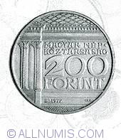 Image #1 of 200 Forint 1977 - Aniversarea a 175 de ani a Muzeului National