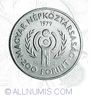 Image #1 of 200 Forint 1979 - International Year of the Child
