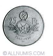 Image #2 of 25 Forint 1956 - 10 ani de la introducerea Forint-ului
