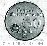 Image #1 of 50 Forint 1974 - Aniversarea de 50 ani a Bancii Nationale