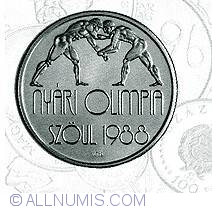 Image #2 of 500 Forint 1987 - Olympic Games - Seoul 1988