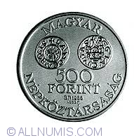 Image #1 of 500 Forint 1988 - Aniversarea de 950 ani de la moartea Sfantului Stefan