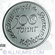 Image #1 of 500 Forint 1988 - World Wildlife Fund