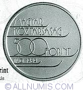 Image #1 of 500 Forint 1989 - Olympic Games - Albertville 1992