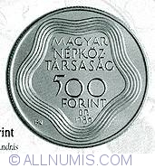 Image #1 of 500 Forint 1989 - Olympics Games - Barcelona 1992