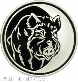 Image #2 of 3 Roubles 2007 - Wild Boar