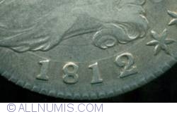 Capped Bust Half Dollar 1812/1 (small