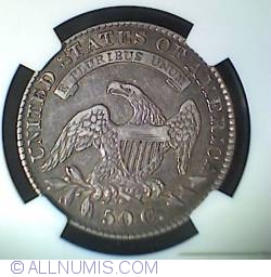 Capped Bust Half Dollar 1830 (small"0")