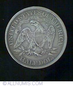 Image #2 of Half Dollar 1867 S