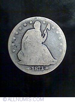 Image #1 of Half Dollar 1873 CC ( Cu Sageti)