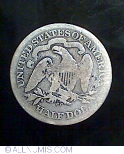 Image #2 of Half Dollar 1873 CC ( with arrows)