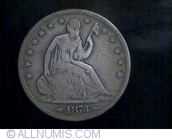 Half Dollar 1873 S ( Cu Sageti)