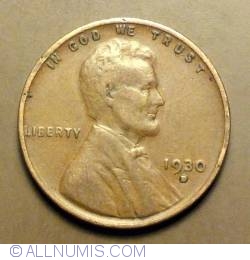 Image #1 of Lincoln Cent 1930 D