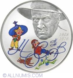 Image #2 of 2 Roubles 2008 - Childrem s literature writer N.N. Nosov - the 100th Birthday