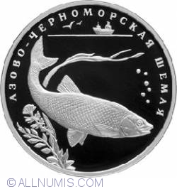 Image #2 of 2 Roubles 2008 - Shemaya-Fish of the Azov Sea and Black Sea