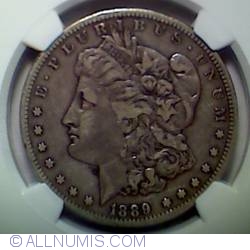 Morgan Dollar 1889 Cc