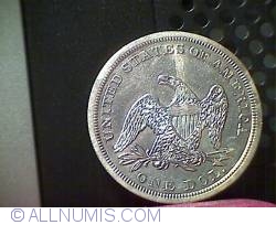 Image #2 of Seated Liberty Dollar 1846