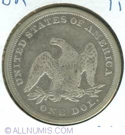 Image #2 of Seated Liberty Dollar 1847