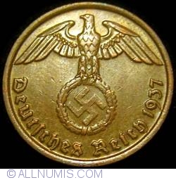 Image #2 of 2 Reichspfennig 1937 D