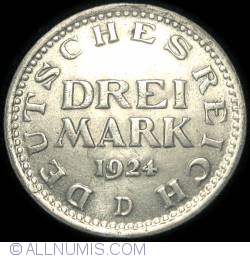 3 Mark 1924 D