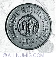 Image #1 of 1000 Forint 1996 - Pannonhalma