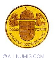 Image #1 of 100000 Forint 2001 - Saint Stephen