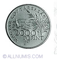 Image #1 of 2000 Forint 1997 - Vechi Nave de pe Balaton - Helka & Kelen