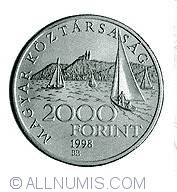 2000 Forint 1998 - Old Balaton ships - Phoenix 1797
