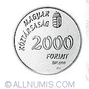 Image #1 of 2000 Forint 1999 - Jocurile Olimpice de Vara - Sydney 2000