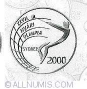 Image #2 of 2000 Forint 1999 - Jocurile Olimpice de Vara - Sydney 2000
