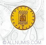 Image #1 of 20000 Forint 1999 - Hungarian State Millennium