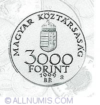 Image #1 of 3000 Forint 1999 - European Union